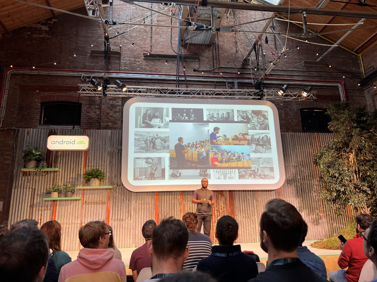 salihgueler's tweet image. #AndroidDevSummit started at London!