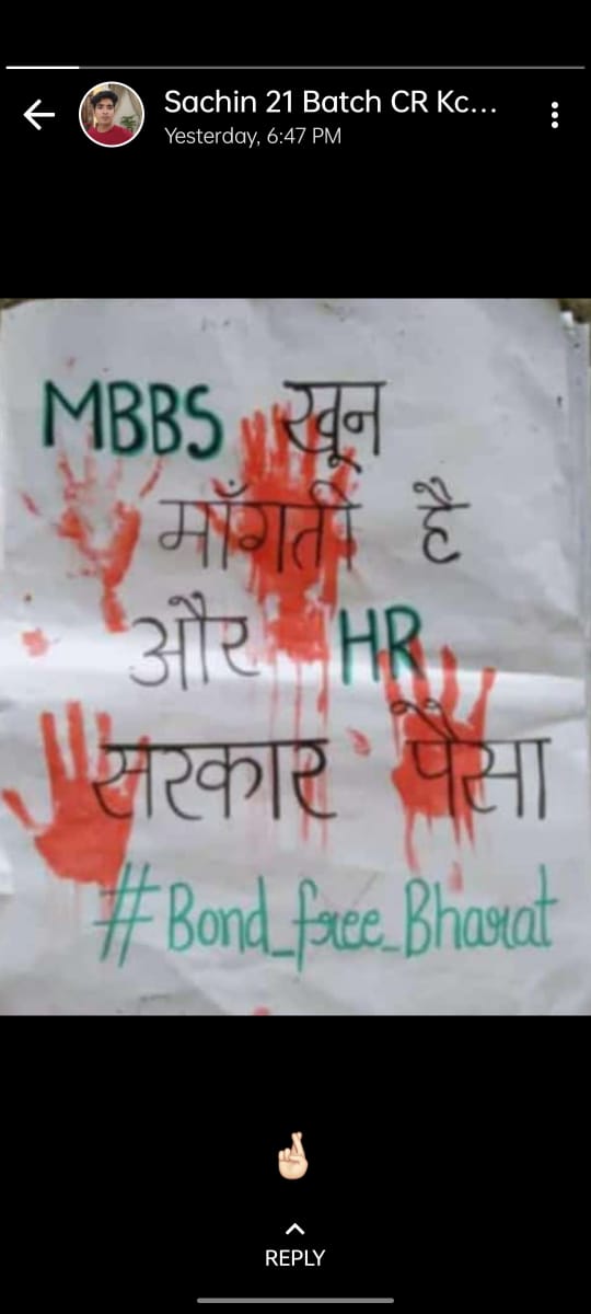 Pankajchawla616's tweet photo. Revert Bond policy
#Bondfreebharat
#shameonharyanagovt
@cmohry 
@CMODelhi 
@PMOIndia 
@ndtv https://t.co/jpMRC8XYyR