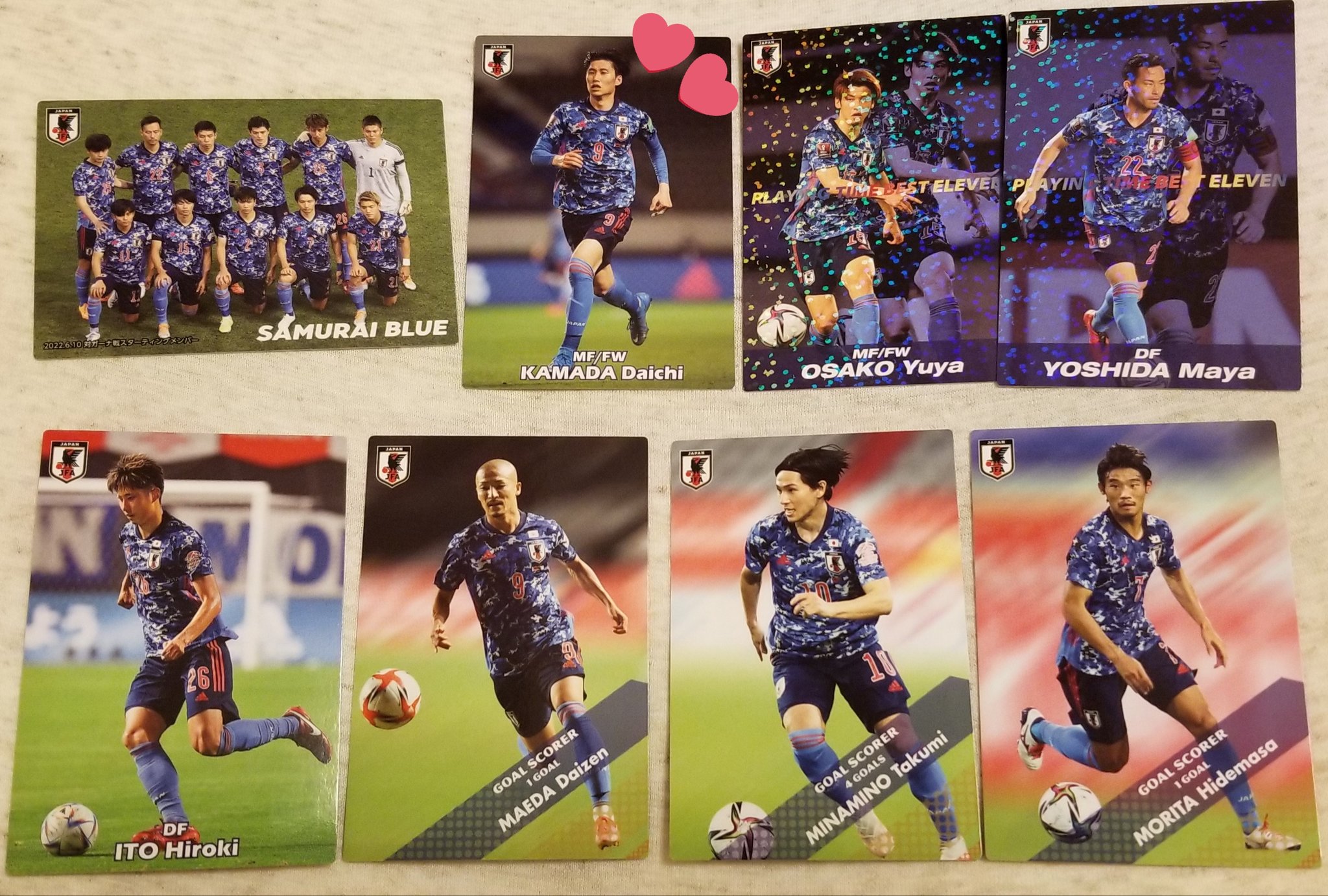 川崎フロンターレ/日本代表　田中碧選手　直筆サインミニ色紙 川崎フロンターレ 田中碧 脇坂泰斗 直筆サイン - メルカリ