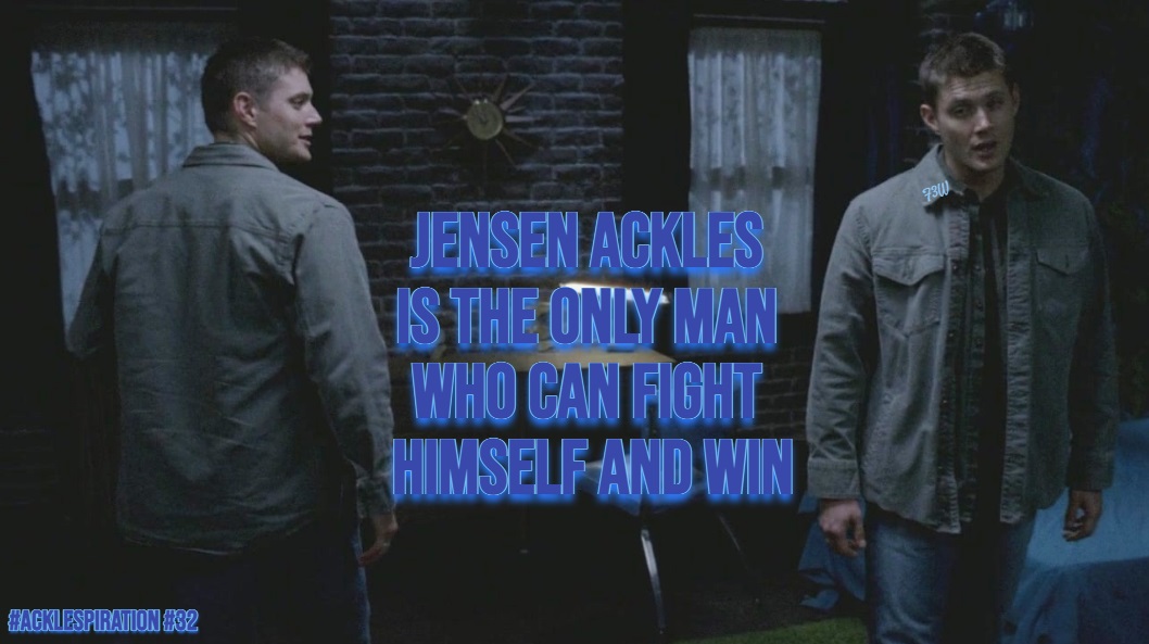 Franki3W's tweet photo. #AckleSpiration #32
#JensenAckles is the only man who can fight himself and win.
#BigSky #SoldierBoy #TheBoysTV #SPNFamily #Supernatural @JensenAckles #FightingOneself #AckleDanger #AckleSome #AckleTimidation #WeLoveYouJensenAckles #Shapeshifter #DeanAU
#JensenAcklesAppreciation https://t.co/zdQ6JDc3GD
