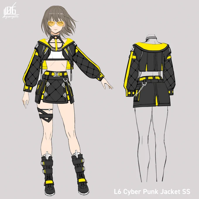 #いい靴の日デザインとVRoidの描き込み頑張ったので見て#Lagrangesix #VRoid 