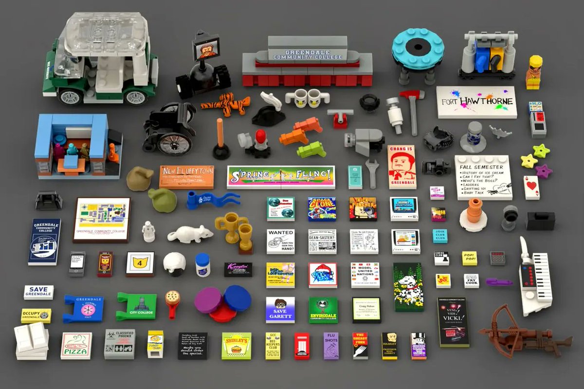 brickzip's tweet photo. This week in the IOTW section we feature the amazing "Community" project by @Bulldoozerbrick

🔗 IOTW #4 is out, you can read the full article and see more images at https://t.co/juWMGpeDKf !

#lego #legoideas #afol #community #communitytvshow #netflix #brickrr #iotw https://t.co/5nU4sDyhp9