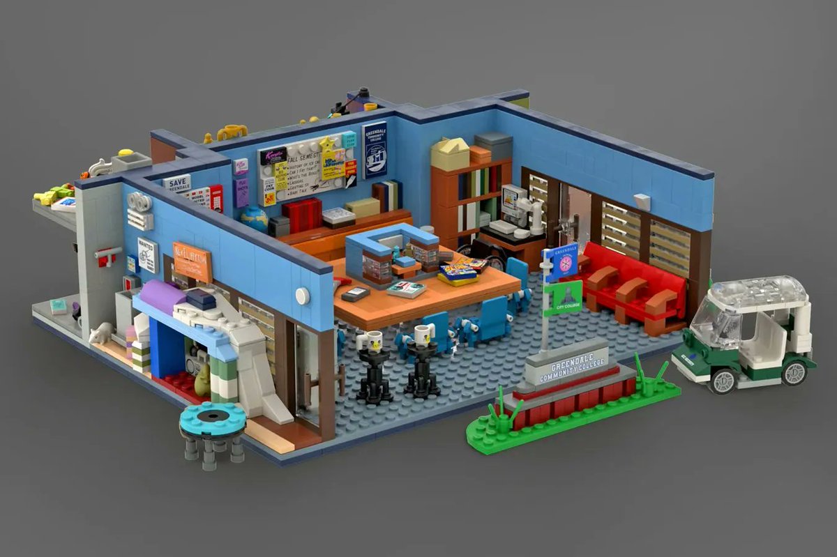 brickzip's tweet photo. This week in the IOTW section we feature the amazing "Community" project by @Bulldoozerbrick

🔗 IOTW #4 is out, you can read the full article and see more images at https://t.co/juWMGpeDKf !

#lego #legoideas #afol #community #communitytvshow #netflix #brickrr #iotw https://t.co/5nU4sDyhp9