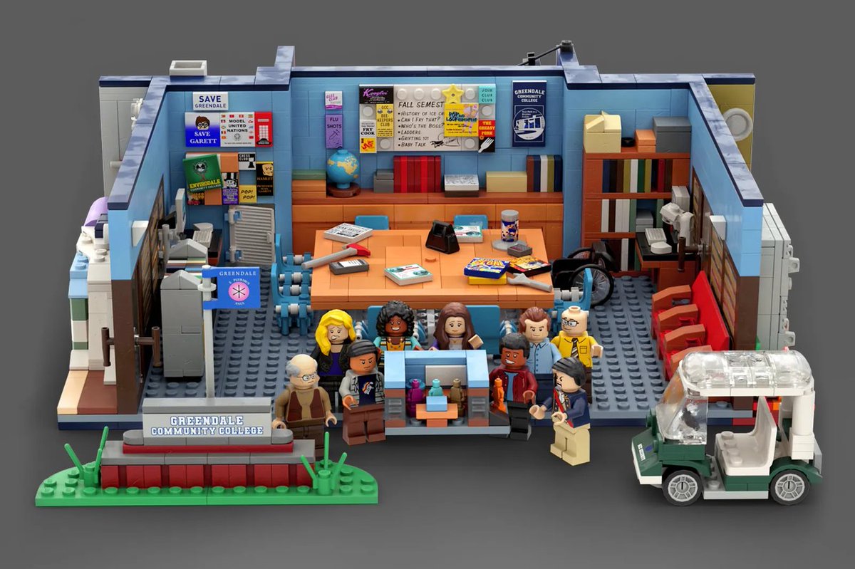 brickzip's tweet photo. This week in the IOTW section we feature the amazing "Community" project by @Bulldoozerbrick

🔗 IOTW #4 is out, you can read the full article and see more images at https://t.co/juWMGpeDKf !

#lego #legoideas #afol #community #communitytvshow #netflix #brickrr #iotw https://t.co/5nU4sDyhp9