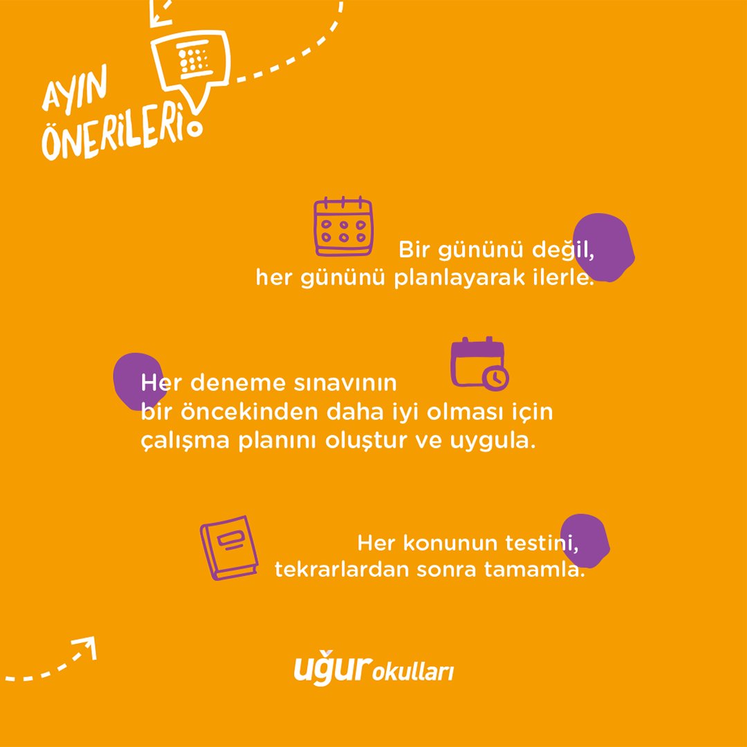 Gücün olmadığı için değil, hedefin olmadığı için yol alamazsın; hayallerine ulaşmak için hedefini belirle! 💜

#UğurluOlmak