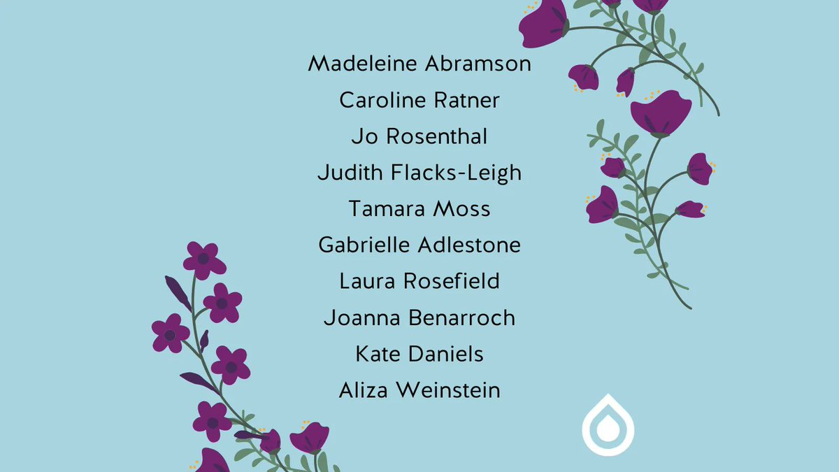 It's #Trusteesweek and we are celebrating our incredible Board! Thank you to all of them for their hard work and dedication to Jewish Women's Aid.  

#TrusteesWeek2022  #thankyou