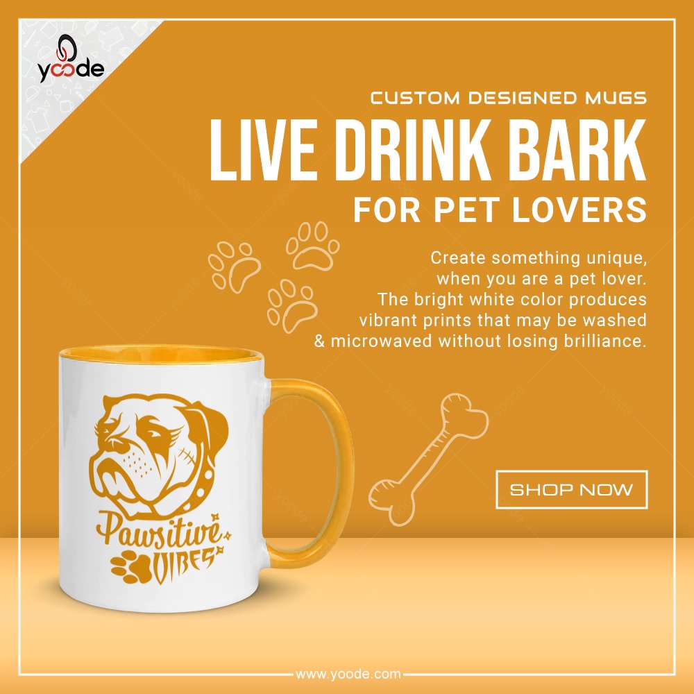 YoodePromotions's tweet photo. This unique custom mug is a good gift for someone who loves their pet.
For orders WhatsApp @ +91 7550027712
Design Now 🔜 https://t.co/Y11ggjLiQa
#customized #innercolormug #custommugs #CustomizedMUGS #coffeemug #mugprinting #sublimation #sublimationprinting #mugs #photomug https://t.co/sIqXdkJf6N
