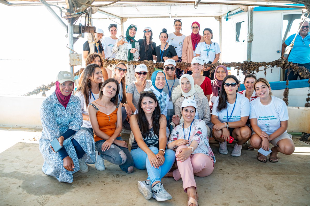 #youngwomeninaquaculture ❤️ wish a #Happy 70th anniversary to the GFCM in all the languages of the word #GFCM_at70👏🏼🎉🎊 #Joyeux 70e Anniversaire à la GFCM #Feliz 70 Aniversario de la GFCM #ذكرى سبعين سعيدة لـ GFCM 🐟🦪🪸 @UN_FAO_GFCM @HamzaHoussam01, @linda_megdiche @FAOFish