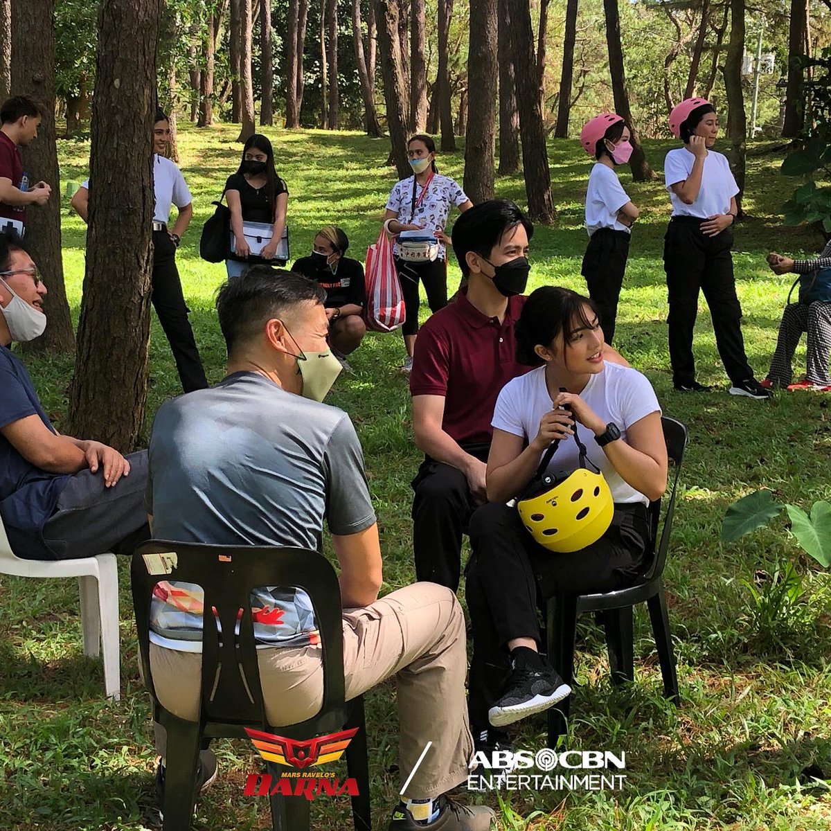 JRBcreativeprod's tweet photo. Here some bts photos before Darna first season ends.❤️‍🔥🔥 #DarnaInvasion #Darna https://t.co/daTd9N91Ly