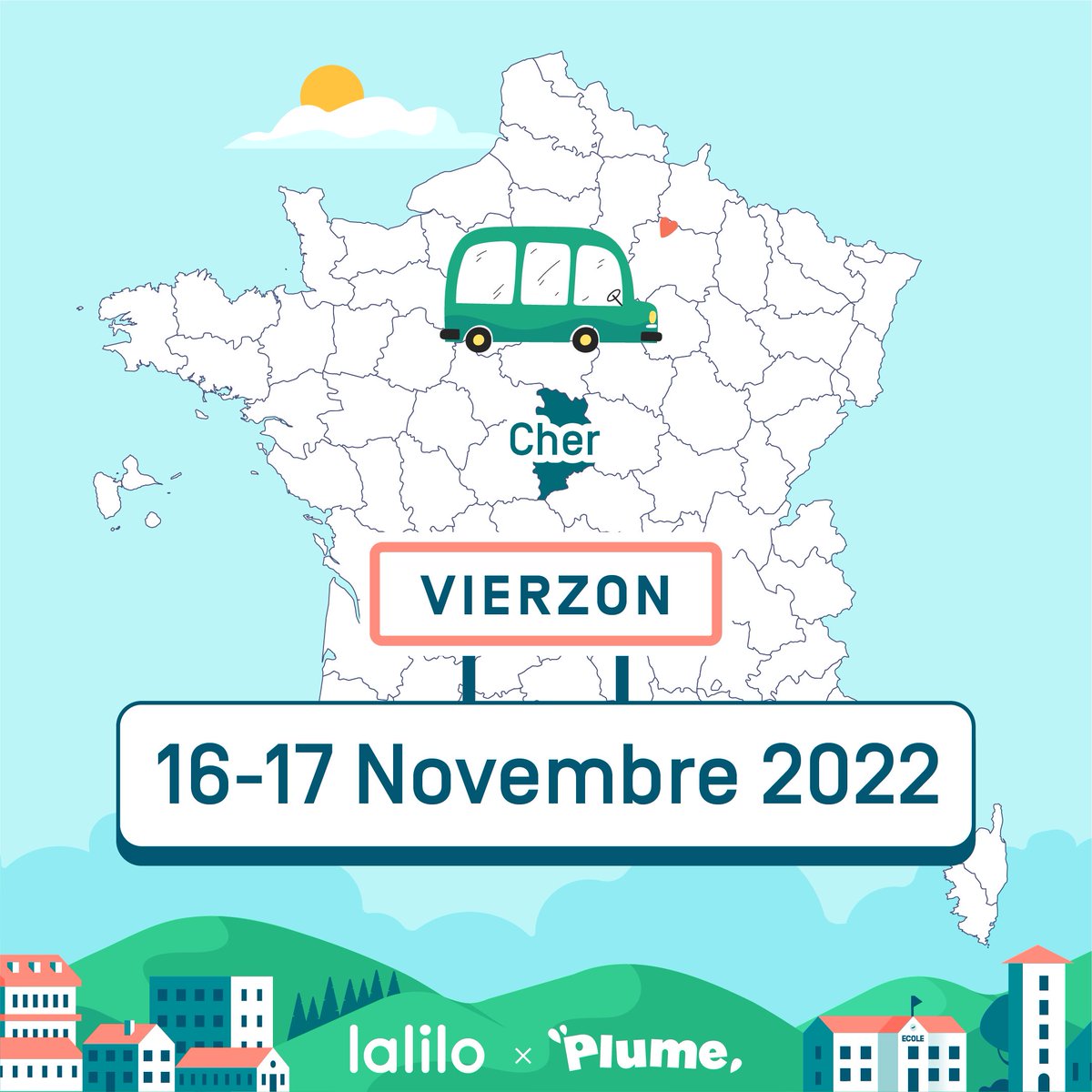 🚍 La semaine prochaine, c’est le grand départ de la tournée #edtech ! Le mini-bus ira dans le Cher pour rendre visite aux enseignants et acteurs territoriaux de l’éducation lors du séminaire #TNE, organisé par la <a href="/Drane_ot/">DRANE Orléans-Tours</a> et <a href="/reseau_canope/">Réseau Canopé</a>.
Avec @lalilo_lecture