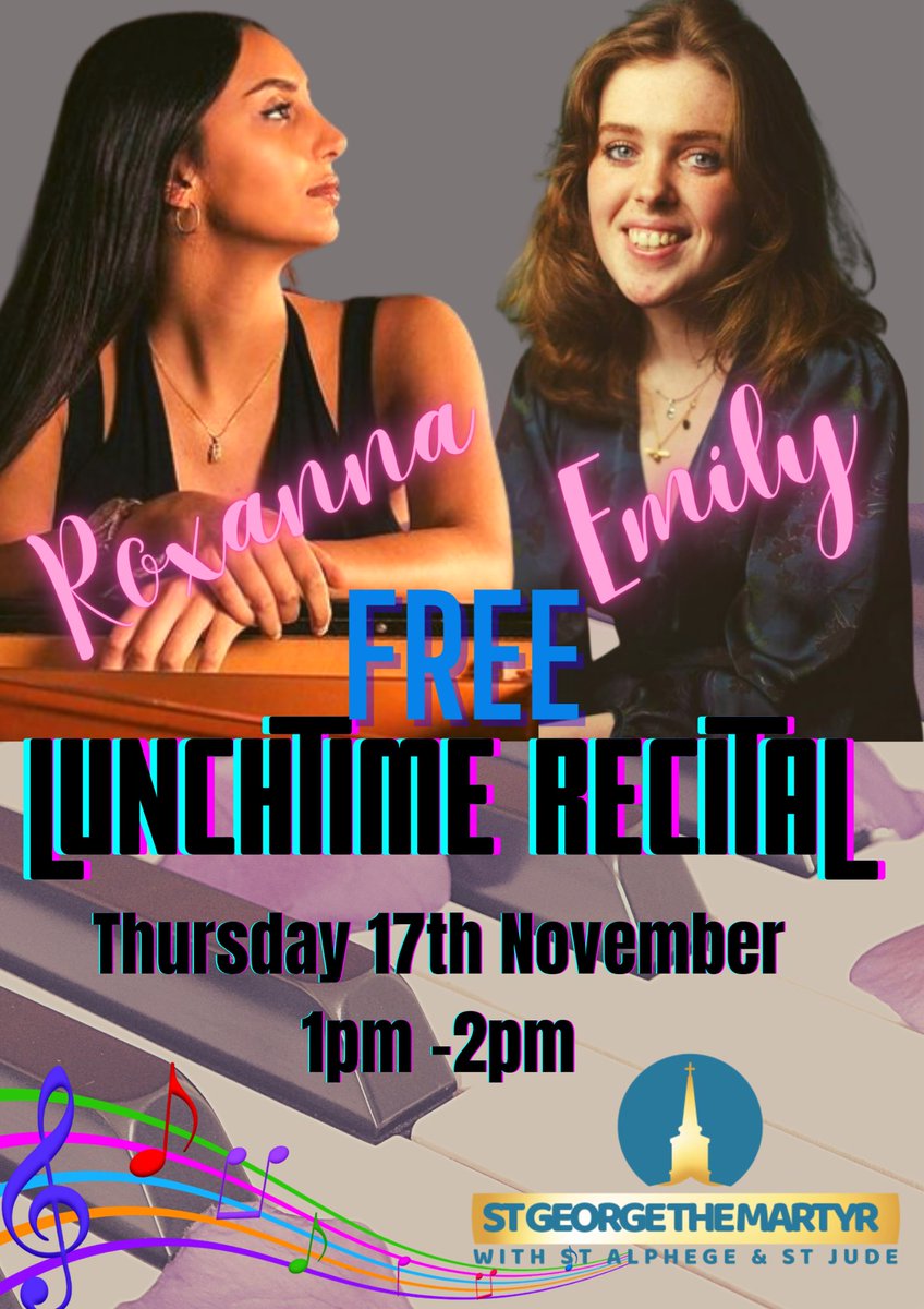 RiverChurchCT's tweet photo. Spinning Yarns! with @emilylbeech and @RoxyShini . 
Step in and enjoy an hour of musical storytelling Mozart, Auerbach, Rachmanioff and more! 
@trinitylaban @southwark_cathedral @southwarkmusic @boroughmarket @BoroughFood @boroughkitchen #LunchtimeRecital #freeconcert https://t.co/em44Enj5ab