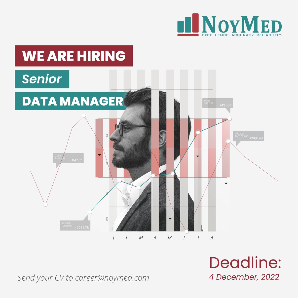 noymed_cro's tweet photo. !We're is Looking for a Senior Data Manager to join our team!
To learn more about the requirements, Job Description and how to apply, please follow the link: https://t.co/9jMYOVWRVS

Please send your CV to career@noymed.com by mentioning "Senior Data Manager" in the subject line. https://t.co/JOGMjntd1F