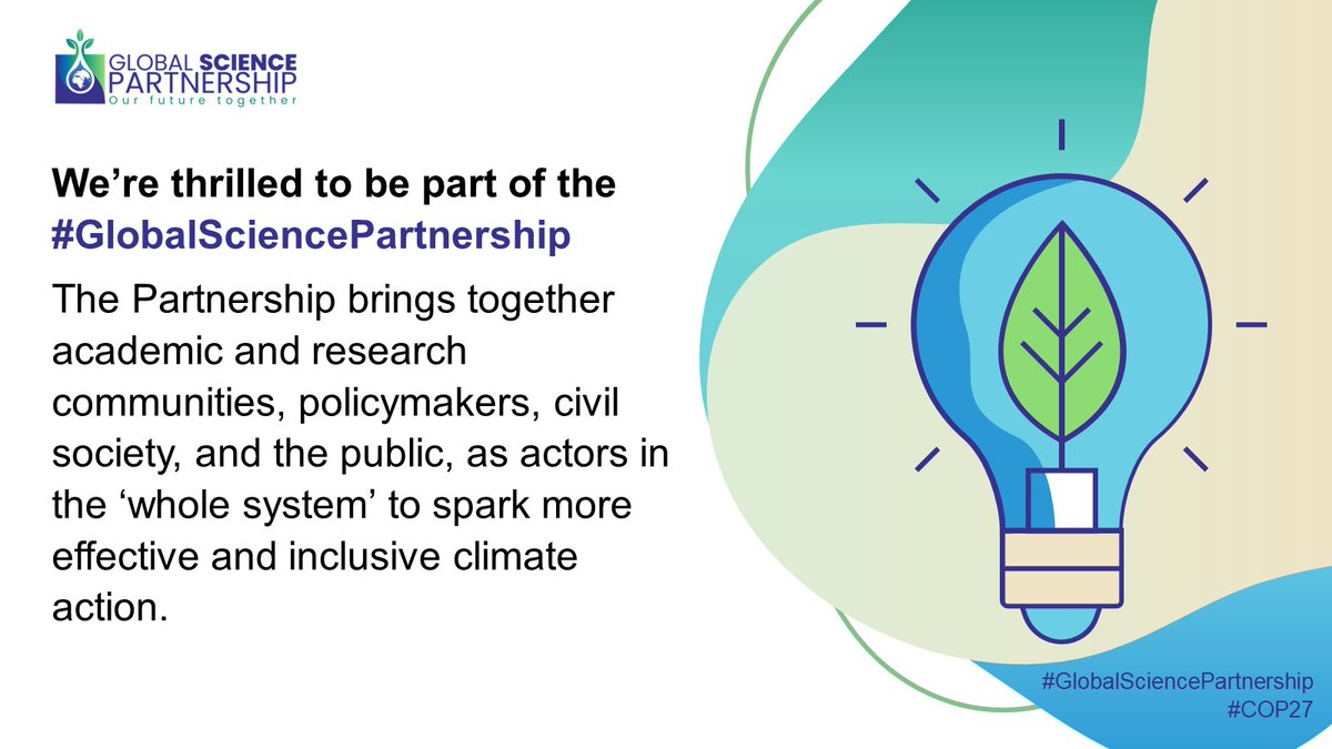Reema__Patel's tweet photo. Thrilled to be project director @Ipsos for the #GlobalSciencePartnership, piloting an innovative methodology to bring citizens & scientists together. Pilot studies are currently active in Kenya, Colombia, and the Seychelles. We launch this important project at #COP27 https://t.co/q3N3Qr8QE3