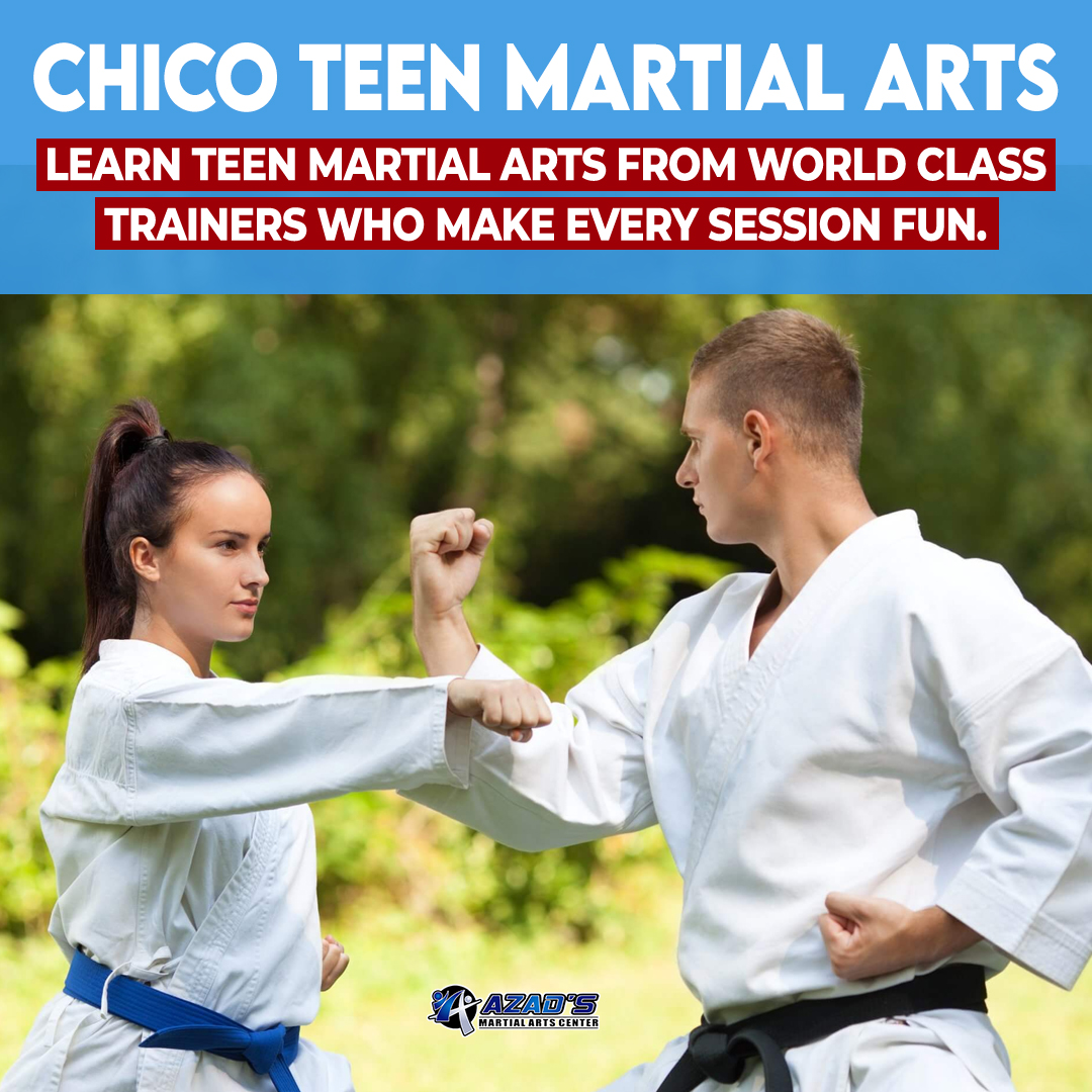 GrandmasterAzad's tweet photo. Our experienced martial arts instructor will help your teen incorporate martial arts into their way of life! They will experience the benefits both in AND outside of the dojo. 🥋

#grandmasterazad  #kidsmartialarts #kidsmartialartsclass #adultmartialarts #chicoteenmartialarts https://t.co/i8c83xlFxf