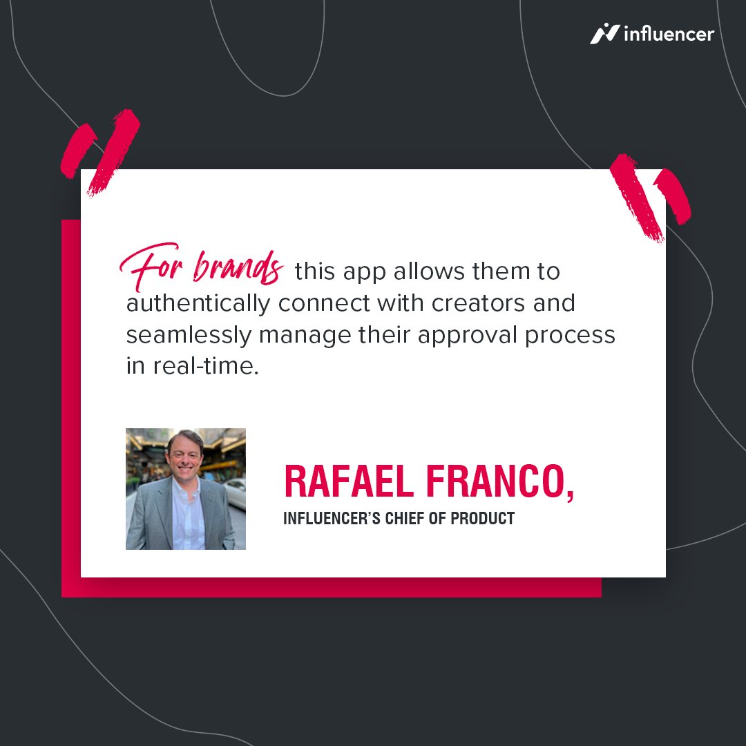 Influencer tweet media