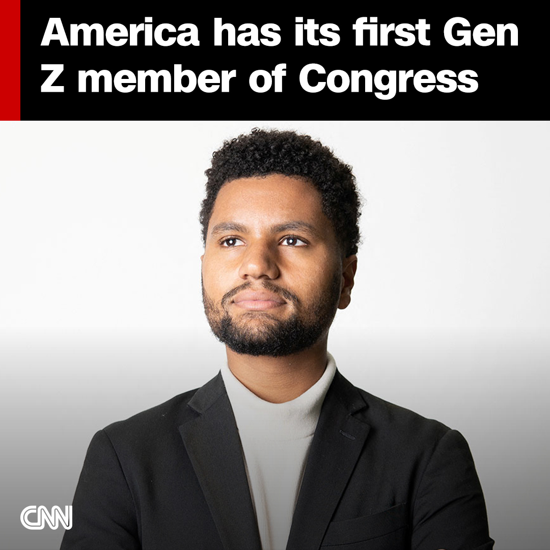 At the tender age of 25, Maxwell Frost has become the first member of Generation Z to be elected to Congress, after winning Florida's 10th Congressional District.

Tap here to see more of the history-makers of the 2022 midterm elections 👉 cnn.it/3hobBdE