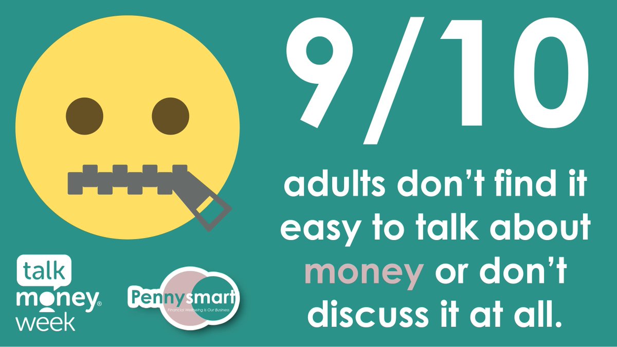 #TalkMoneyWeek is is designed to increase people’s sense of #financialwellbeing by helping them to open up about personal finance – from pocket money to pensions - and have more open conversations about money.

#TalkMoney #moneyworries #money #finance #BreaktheMoneyTaboo