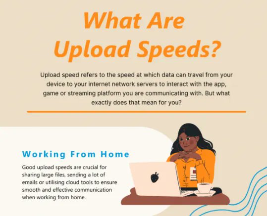 What do you know about upload speed? How can it help you? AS one of the only internet providers to give you upload speed as well as down,  find out more here: buff.ly/3UFEFLZ