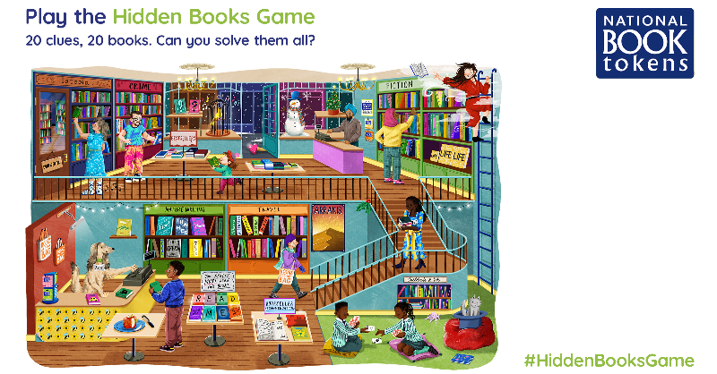 book_tokens's tweet photo. Only 22% of players can correctly guess all 20 books. How many can you get? 

#HiddenBooksGame