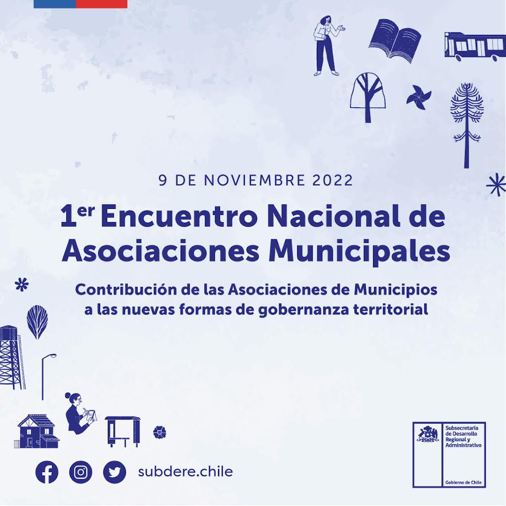 SubdereOhiggins's tweet photo. Hoy se realizará el Primer Encuentro Nacional de Asociaciones Municipales en La Moneda, el cual busca reflexionar sobre el relevante rol que juegan en la consolidación del programa #descentralizador del Gobierno 🙌🏻 https://t.co/wcEw9CAgaM