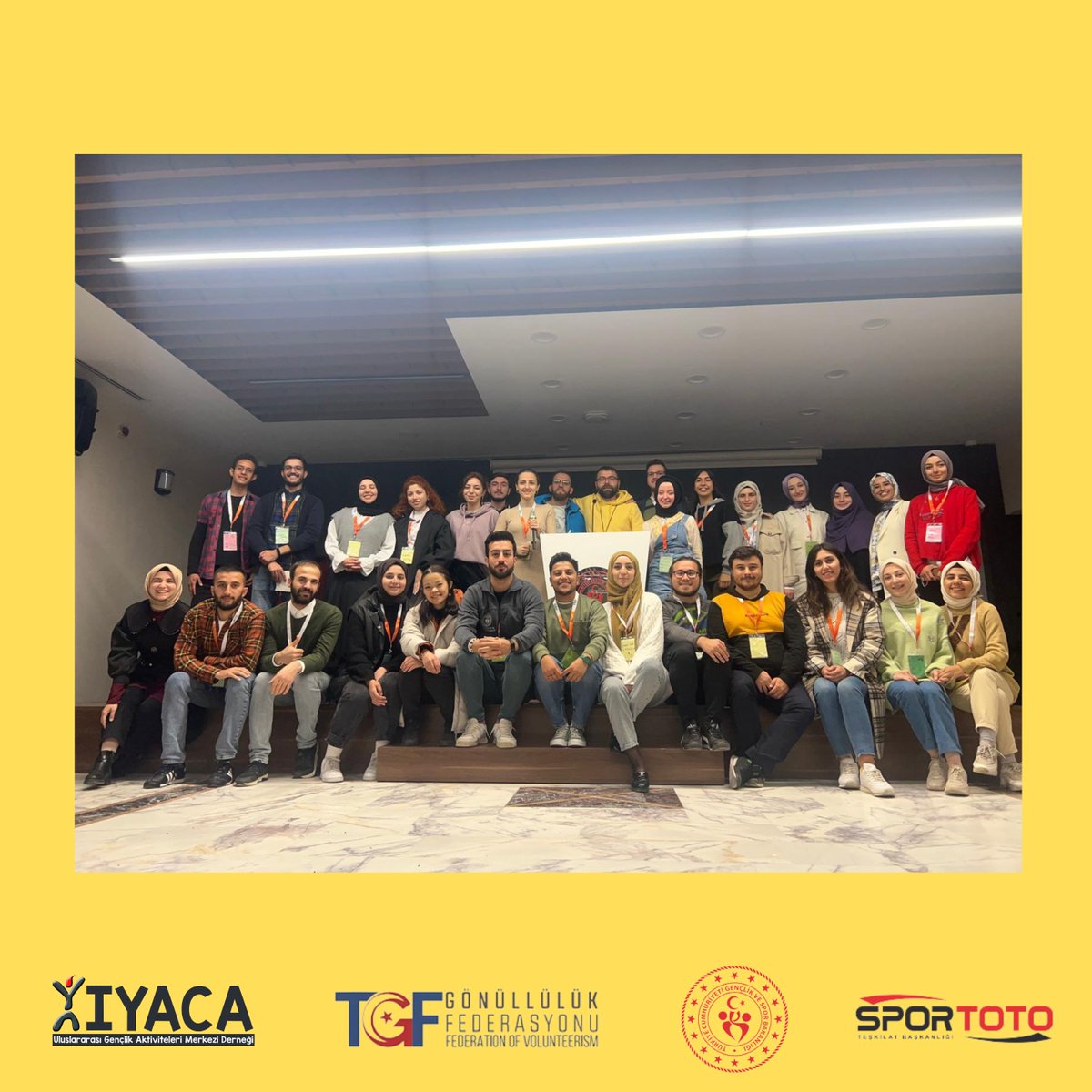 iyacaorg's tweet photo. Gençliğin sosyal ve kişisel gelişimine katkı sağlamak, ülkemizde gençlik çalışmalarının kalitesini arttırmak amacıyla Uluslararası Gençlik Aktiviteleri Merkezi Derneği koordinatörlüğünde,Gönüllülük Federasyonu ve üye dernekleriyle birlikte 1-6 Kasım 2022'de Ankara'da gerçekleşti. https://t.co/KRLIU3KDCt