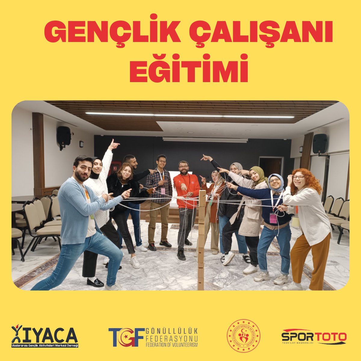 iyacaorg's tweet photo. Gençliğin sosyal ve kişisel gelişimine katkı sağlamak, ülkemizde gençlik çalışmalarının kalitesini arttırmak amacıyla Uluslararası Gençlik Aktiviteleri Merkezi Derneği koordinatörlüğünde,Gönüllülük Federasyonu ve üye dernekleriyle birlikte 1-6 Kasım 2022'de Ankara'da gerçekleşti. https://t.co/KRLIU3KDCt