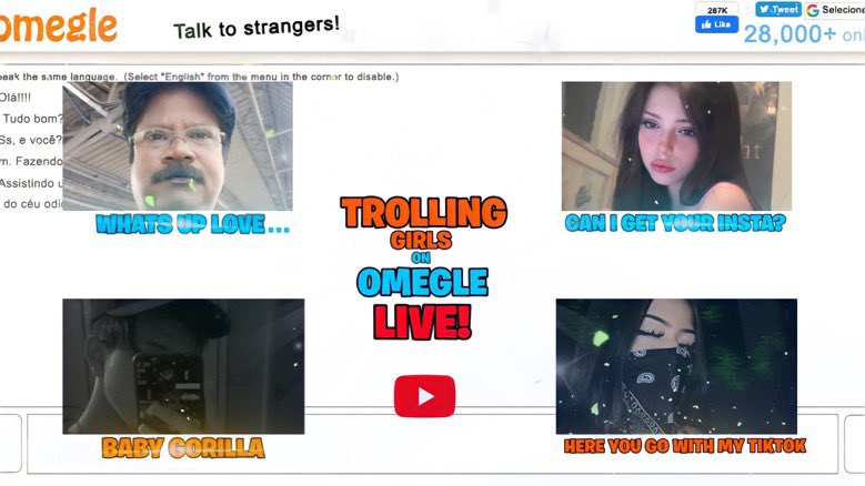 📺 | Playing Fortnite + Omegle LIVE! @shahmirzy_ 

Come tune into the stream! 🦁

youtu.be/619o7mQiz4U

#wearecLaw