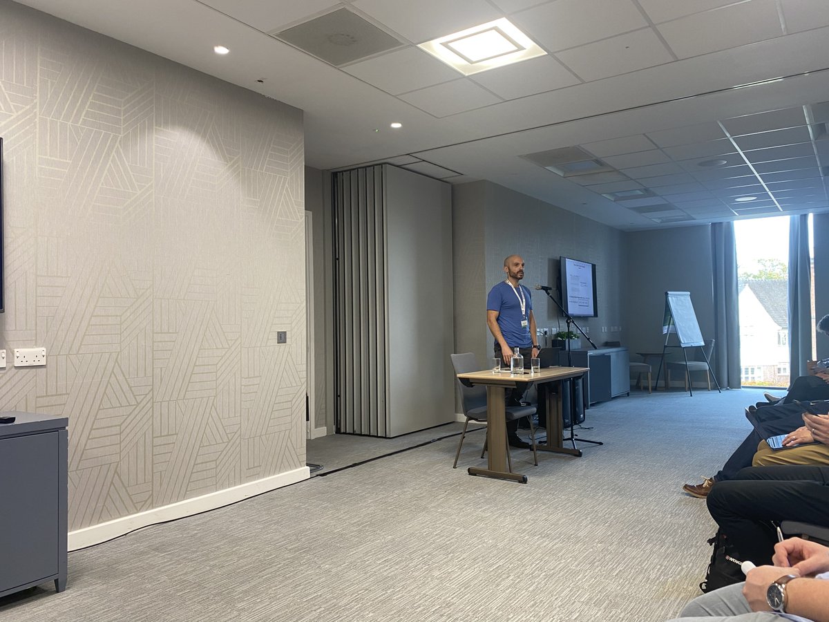 In the tast talk before the lunch, Luk Bettale presents the Security Assessment of NTRU Against Non-Profiled SCA, work done with Julien Eynard, Simon Montoya, Guénaël Renault, Rémi Strullu, the dataset and code will be available soon