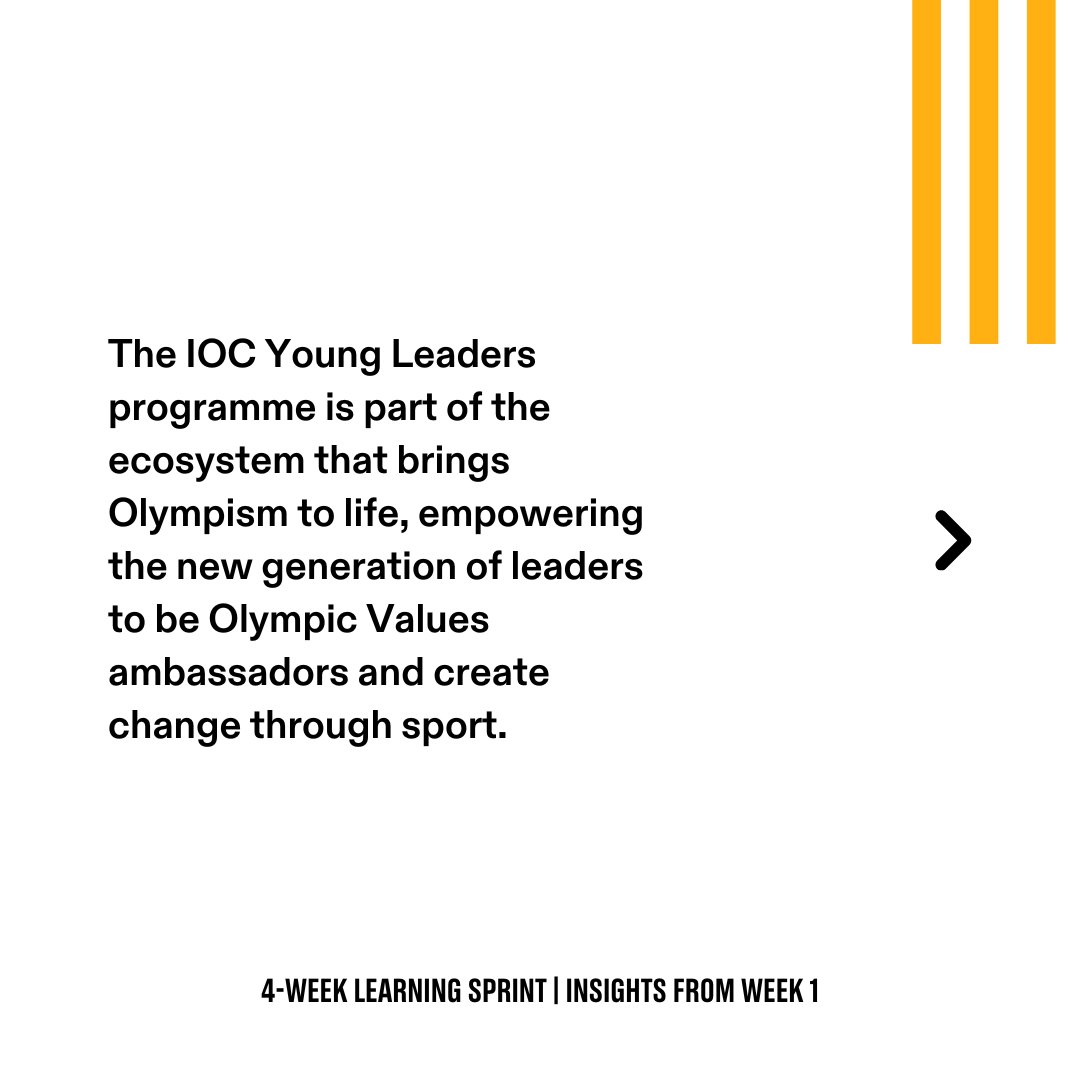 IOC Young Leaders (@iocyoungleaders) on Twitter photo 🎉 The first session of the 4-Week learning Sprint was a success! Thank you to everyone who tuned in and joined us in the session entitled “IOC Young Leaders as ambassadors of Olympism365”.
<a href="/panasonic/">Panasonic</a> <a href="/olympics/">The Olympic Games</a> <a href="/Olympism365/">Olympism 365</a> #iocyoungleaders #strongertogether #sharingthepassion 🎉 The first session of the 4-Week learning Sprint was a success! Thank you to everyone who tuned in and joined us in the session entitled “IOC Young Leaders as ambassadors of Olympism365”.
<a href="/panasonic/">Panasonic</a> <a href="/olympics/">The Olympic Games</a> <a href="/Olympism365/">Olympism 365</a> #iocyoungleaders #strongertogether #sharingthepassion