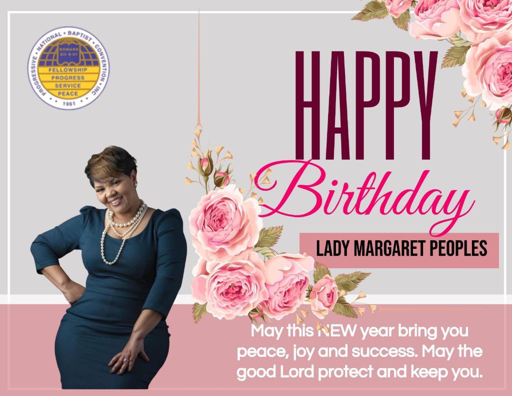 PNBC Today Let’s wish First Lady Margaret Peoples Happy Birthday 🙌🏽🙌🏽🙌🏽…