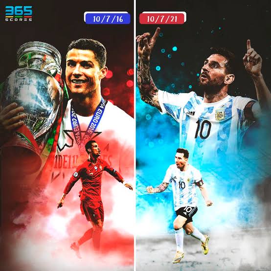 gamingguyironm1's tweet photo. TWO LEGENDS. GO FOR THERE LAST DANCE
#lionelmessi #cristianoronaldo https://t.co/NocJJuJAU2