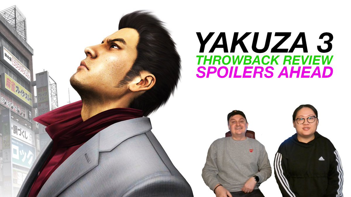 Happy Wednesday! 🤓 Yajing and I have put together a brand new throwback game review we want to share with you. Join us as we take a look back at Yakuza 3. We hope you enjoy! 😎
youtu.be/PAKTSzvURiY

#yakuza #Sega #sony #yakuza3 #playstation #review #gaming #newvideo