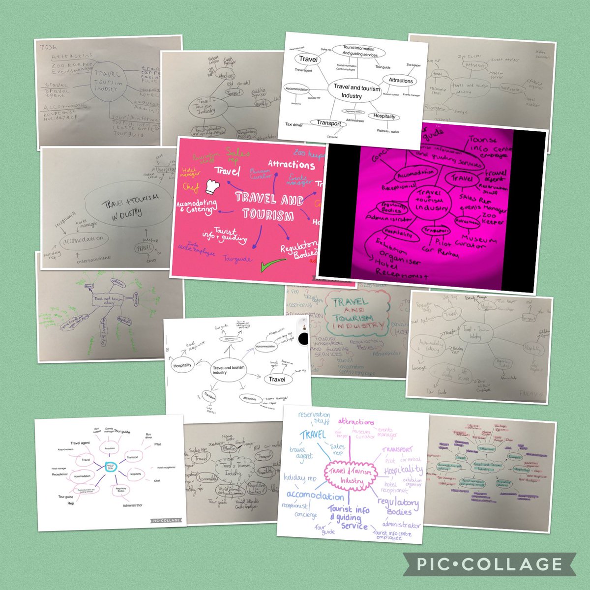 <a href="/Boness_Academy/">Bo'ness Academy</a> <a href="/BA_SocialSubs/">BA Social Subjects & RMPS</a> some great mind maps from the travel and tourism class to show their understanding of the wide range of job opportunities in this sector ✈️
