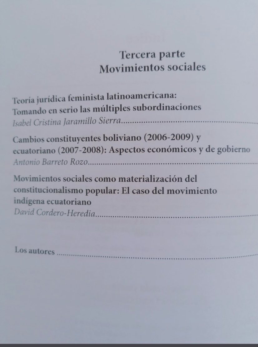 ¡Se publicó! Un esfuerzo colaborativo entre varios académicos de <a href="/UniandesDerecho/">UniandesDerecho</a> <a href="/YaleLawSch/">Yale Law School</a> <a href="/uasbecuador/">Universidad Andina</a> Gracias <a href="/ravila67/">Ramiro Avila Santamaría</a> <a href="/GrijalvaAgustin/">Agustin Grijalva</a> <a href="/odinbaco/">David Cordero-Heredia</a>