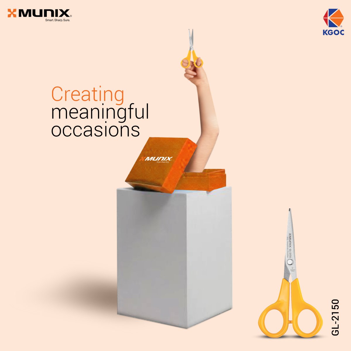MunixKGOC's tweet image. Create a world of meaningful possibilities with Munix Scissors.
To know more visit: bit.ly/3DlVwfO
#MunixScissors #CutToCreate #Art