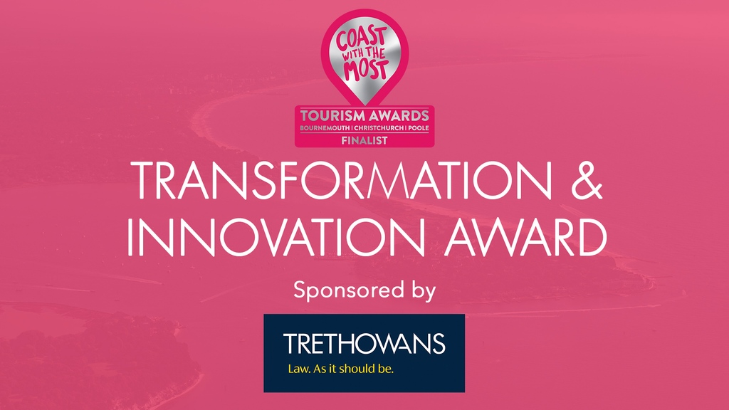 dmbtourismaward's tweet photo. The Finalists for the 'Transformation & Innovation Award' are...
@MarshamCourt
#polygonpetsltd
W Beach - @WestBeachBmouth
@whodaresgyms Shore Fit
Category sponsored by @trethowansllp
#DMBTourismAwards #DMBTA https://t.co/JT8C805dDN
