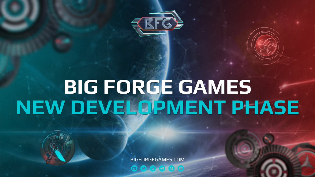 BigForgeGames's tweet photo. New development phase

🛠Our team strives to give all gamers an unforgettable experience and vivid impressions of #BFG games.

💡Share your thoughts and suggestions: what do you want and expect to see in the upcoming games from #BFG? 

Stay tuned! https://t.co/rHg4vDQSke

#p2e https://t.co/iNqFORTIeP