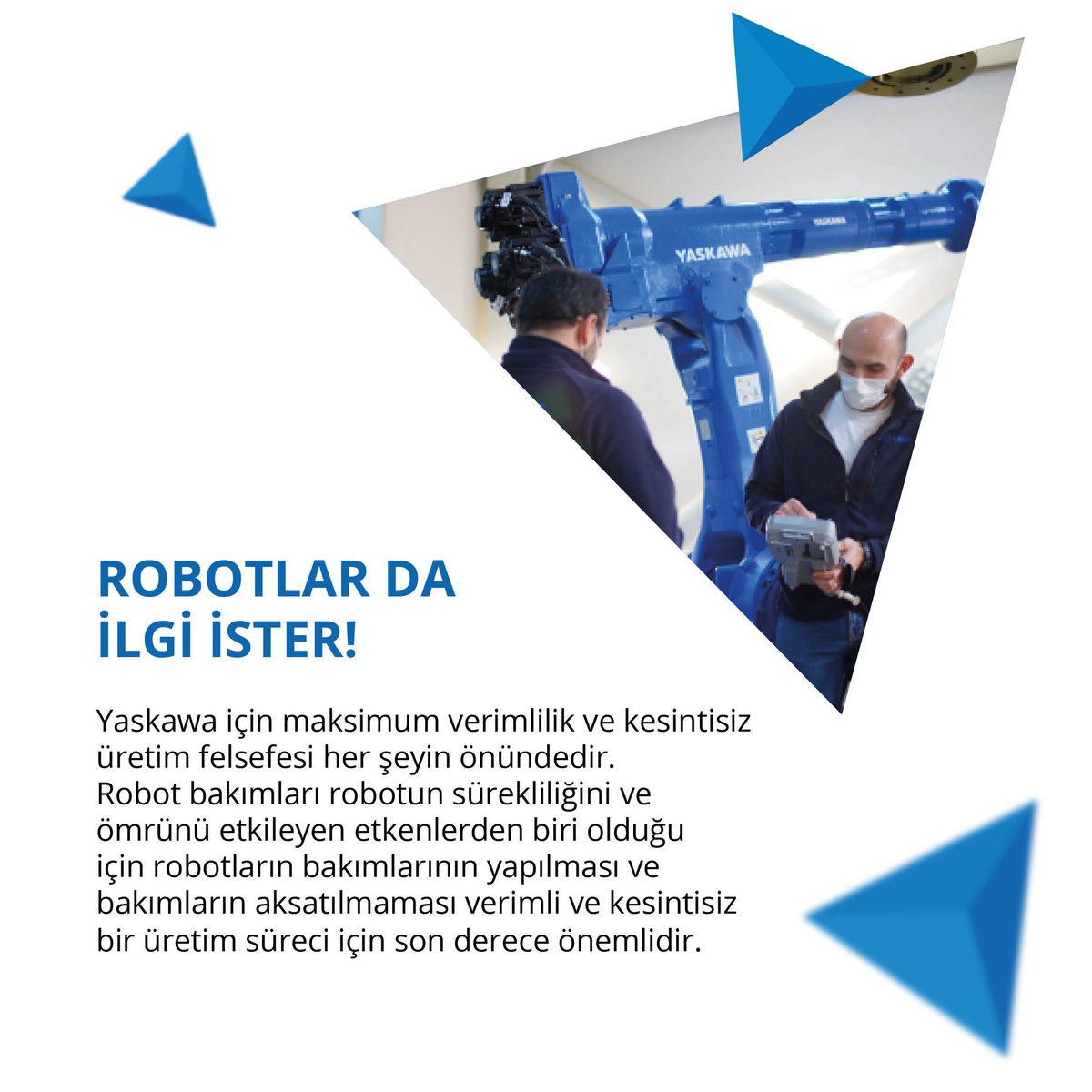 YaskawaTurkey's tweet image. Robotunuza özel bakım fırsatlarını kaçırmayın!

robotik.servis@yaskawa.eu 
0530 343 87 76

#yaskawa #yaskawaturkey #robot #motoman #robotbakım #endüstriyelrobot #industrialrobots
