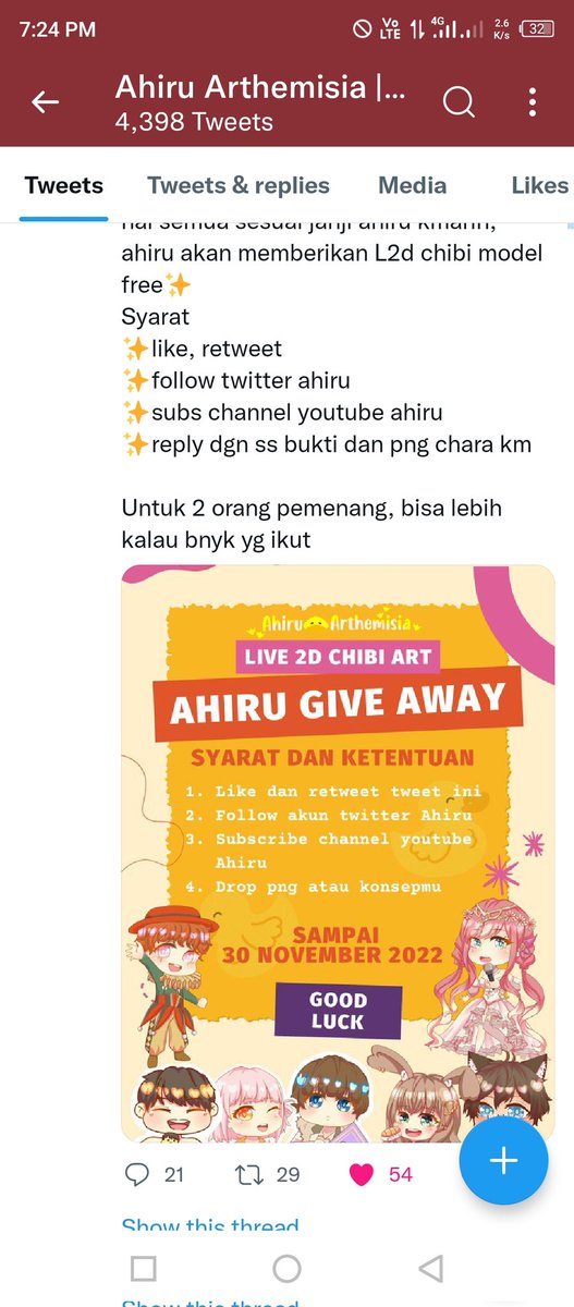 DewaVtuber's tweet photo. Yuk bisa yuk wkwk

Done~ https://t.co/PxBBLSChzH