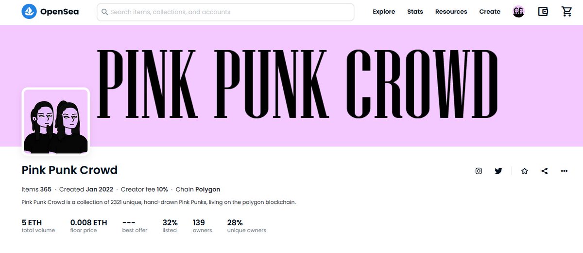 Pink Punk Crowd tweet media