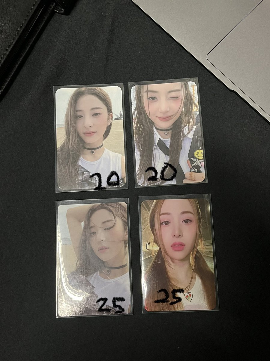 jaeetaime's tweet photo. wts
yunjin antifragile pcs
prices in pic exc postage 

;yunjin weverse wink prio tie
;on hand, mint condition 
;prio who take more
rts: have dupes 

hmu if you're interested in buying :)
#pasarlesserafim https://t.co/63GEUWXnan