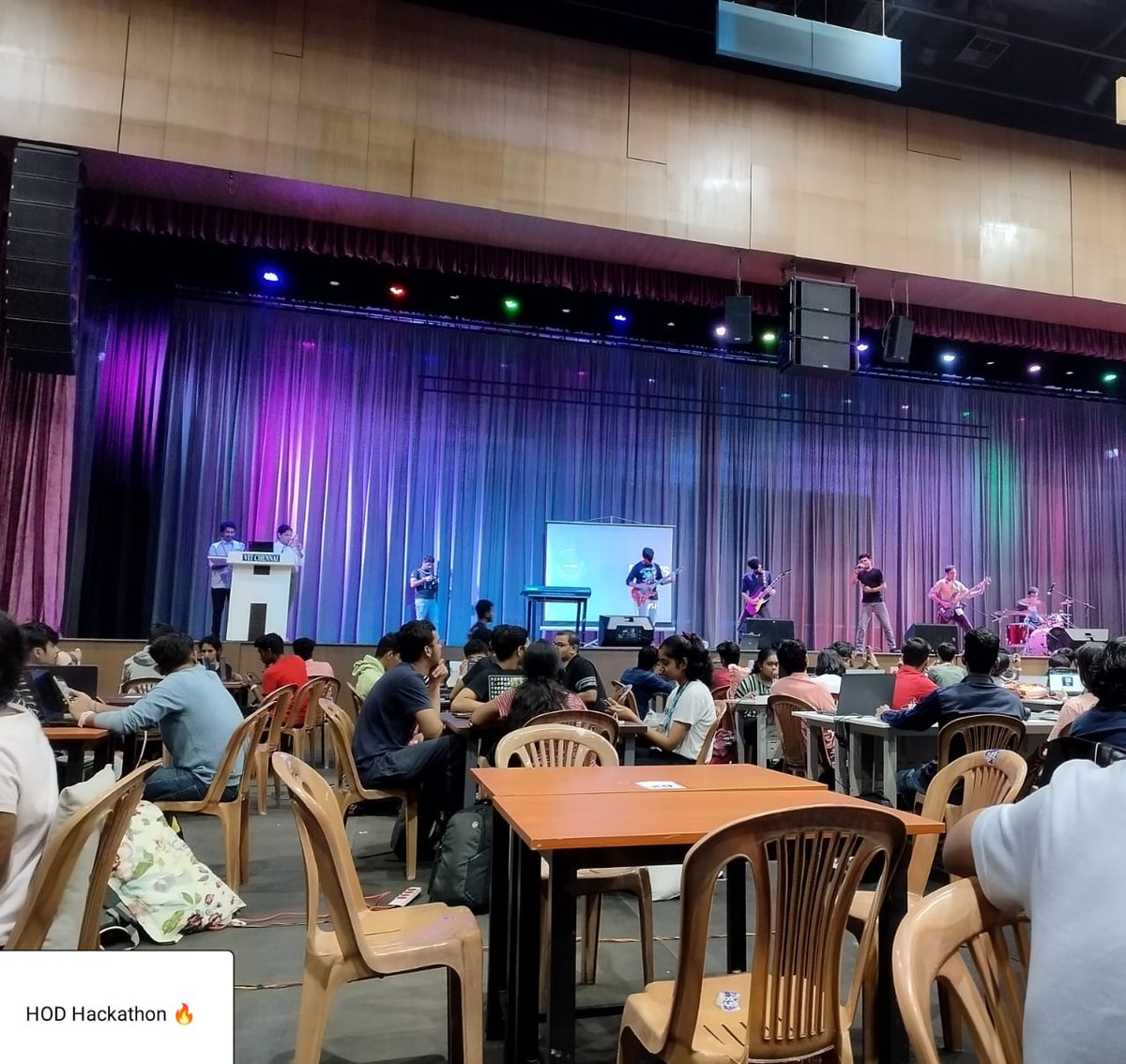 silvrfur's tweet photo. My first hackathon(hod hackathon @ChennaiVit )
Thanks to @fyivitc  x gdscvitc for providing a room for people w similar mindset to work together.
#hackathon https://t.co/gPUcOEJKbq