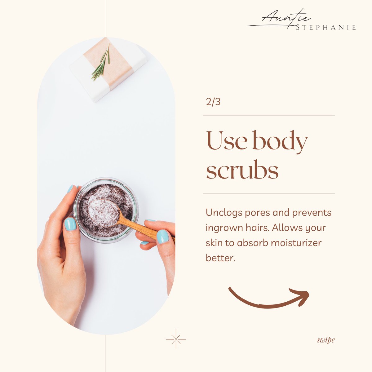 AuntieStephani3's tweet photo. #SWIPE There are many different ways to achieve #spaquality #exfoliation at home! Here’s a few of our favorites. 
*
*
#auntiestephanie #bodyexfoliation #bodyexfoliator #exfoliateyourskin #drybrush #drybrushingskin #loofahs #bodyscrubs #BlackGirlMagic https://t.co/QBMjkGk5dj