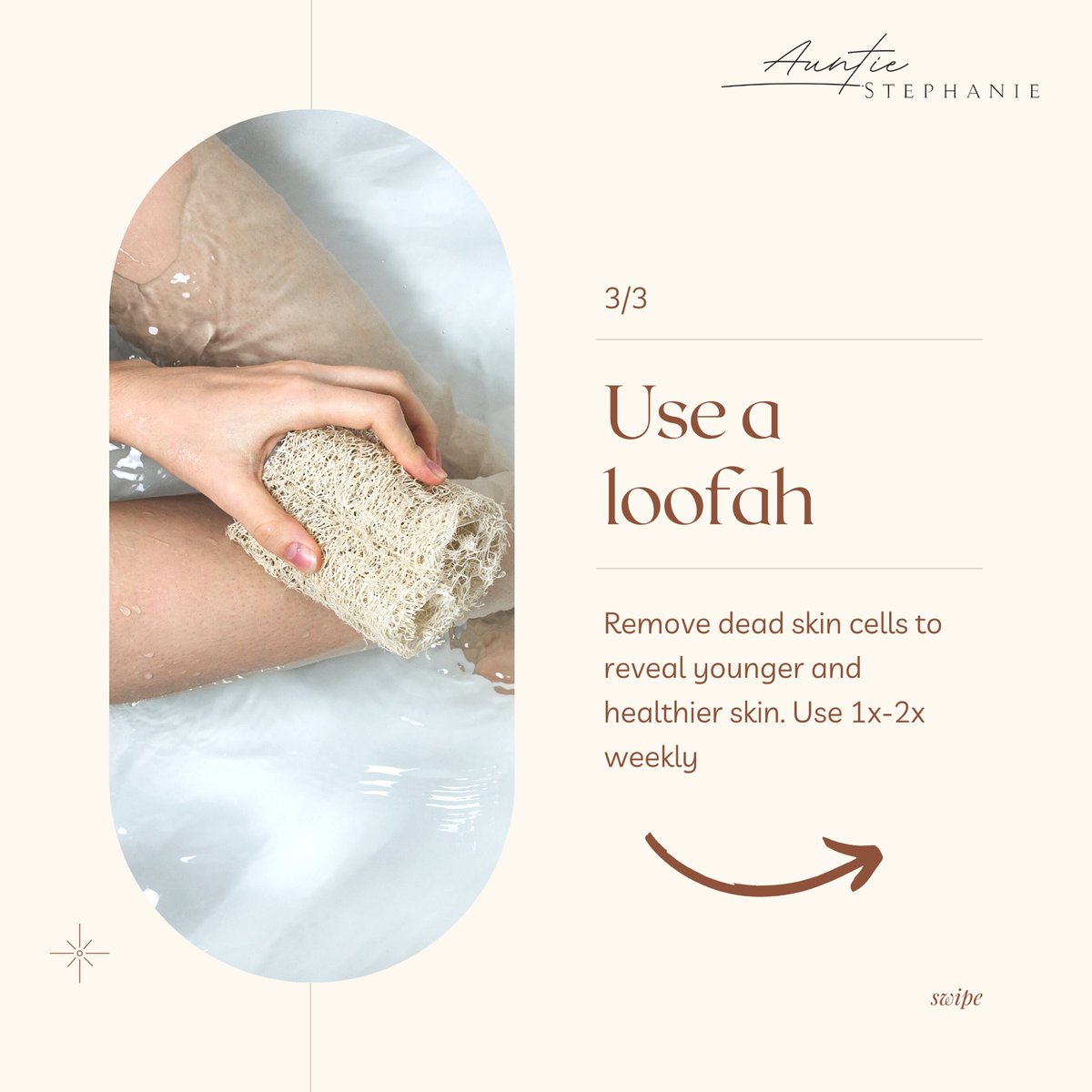 AuntieStephani3's tweet photo. #SWIPE There are many different ways to achieve #spaquality #exfoliation at home! Here’s a few of our favorites. 
*
*
#auntiestephanie #bodyexfoliation #bodyexfoliator #exfoliateyourskin #drybrush #drybrushingskin #loofahs #bodyscrubs #BlackGirlMagic https://t.co/QBMjkGk5dj