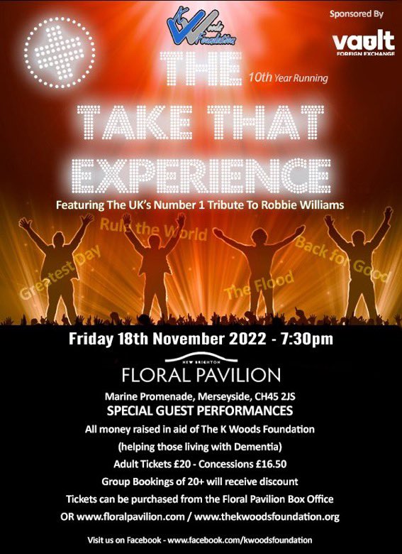 TomSpenceMusic's tweet image. Calling all ‘Take That’ fans.. This is a night not to be missed!! Friday 18th November @FloralPavilion supporting @TKWFoundation With a little set from me! Book your tickets via the link below.. floralpavilion.com/en-GB/shows/th…