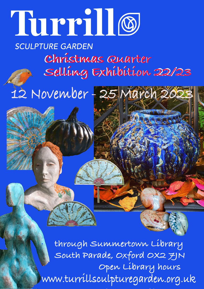 Our Christmas Quarter Exhibition will be running from 12 November right through till 25th March - but if you spot a #ceramic, #glass or #bronze treasure to give #garden #sculpture as a #Christmas gift let us know and you are welcome to buy it in time for #Christmas.