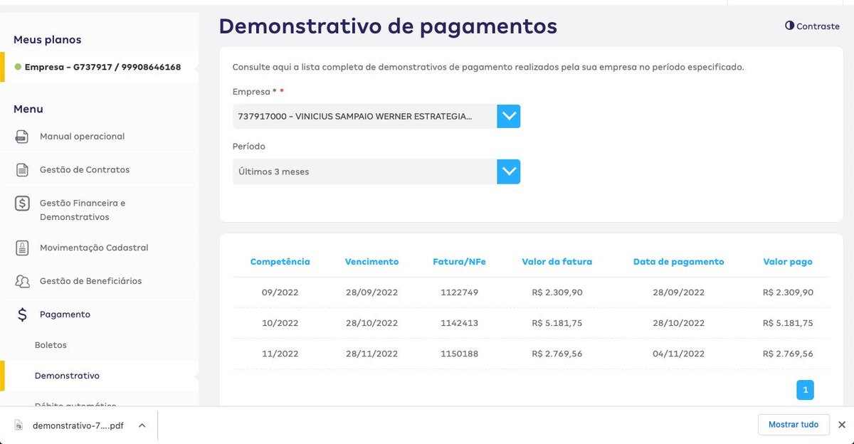 vswerner's tweet photo. Hey, @OficialAmil pedi para fazer o estorno do valor cobrado de forma indevida e não para usar ele para pagar a próxima cobrança. Fizeram isso sem me consultar, sem minha autorização. https://t.co/t0XMRznbPi