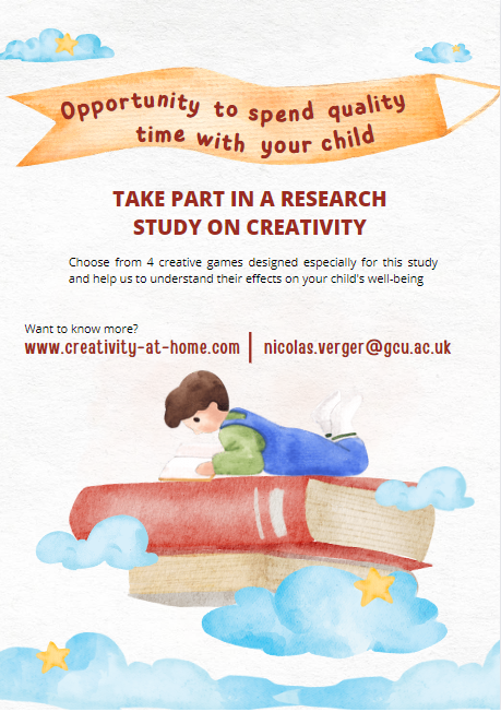 Nicolas Verger (@nicolasbverger) on Twitter photo Parent of a young child (aged 4 to 5)? Please help us share this research by retweeting it!
creativity-at-home.com
<a href="/GcuPsychology/">GCUPsychology</a> @gcureac <a href="/drkazmac/">Kareena McAloney-Kocaman</a> @janey_guiller <a href="/ProfVicSimms/">Victoria Simms</a> @drhelendodd #earlyyears #Parents #parenting #Children #creativity #mum #momlife Parent of a young child (aged 4 to 5)? Please help us share this research by retweeting it!
creativity-at-home.com
<a href="/GcuPsychology/">GCUPsychology</a> @gcureac <a href="/drkazmac/">Kareena McAloney-Kocaman</a> @janey_guiller <a href="/ProfVicSimms/">Victoria Simms</a> @drhelendodd #earlyyears #Parents #parenting #Children #creativity #mum #momlife