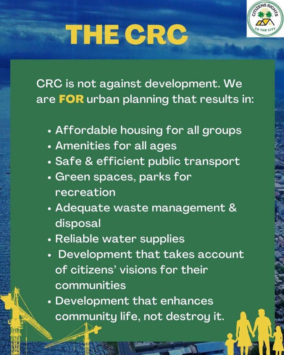 Citizens Rights to the City tweet media