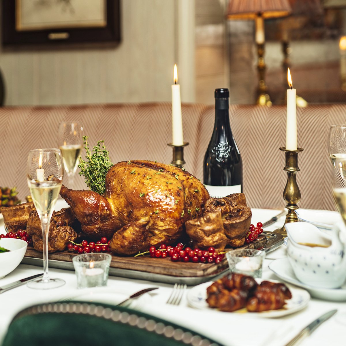 At No. Fifty Cheyne there's no need to argue over who carves or clears, we are here to make your Christmas meals magical. 
Iain Smith’s Festive a la carte menu feature a host of seasonal specials and will star:
Roast turkey breast 
All available from Thanksgiving Thursday,